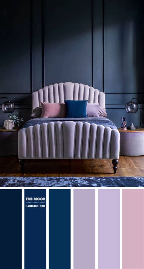 does purple go with navy blue